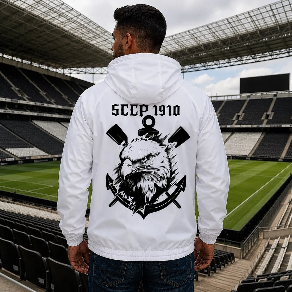 Jaqueta Corta Vento Corinthians - Edição Limitada