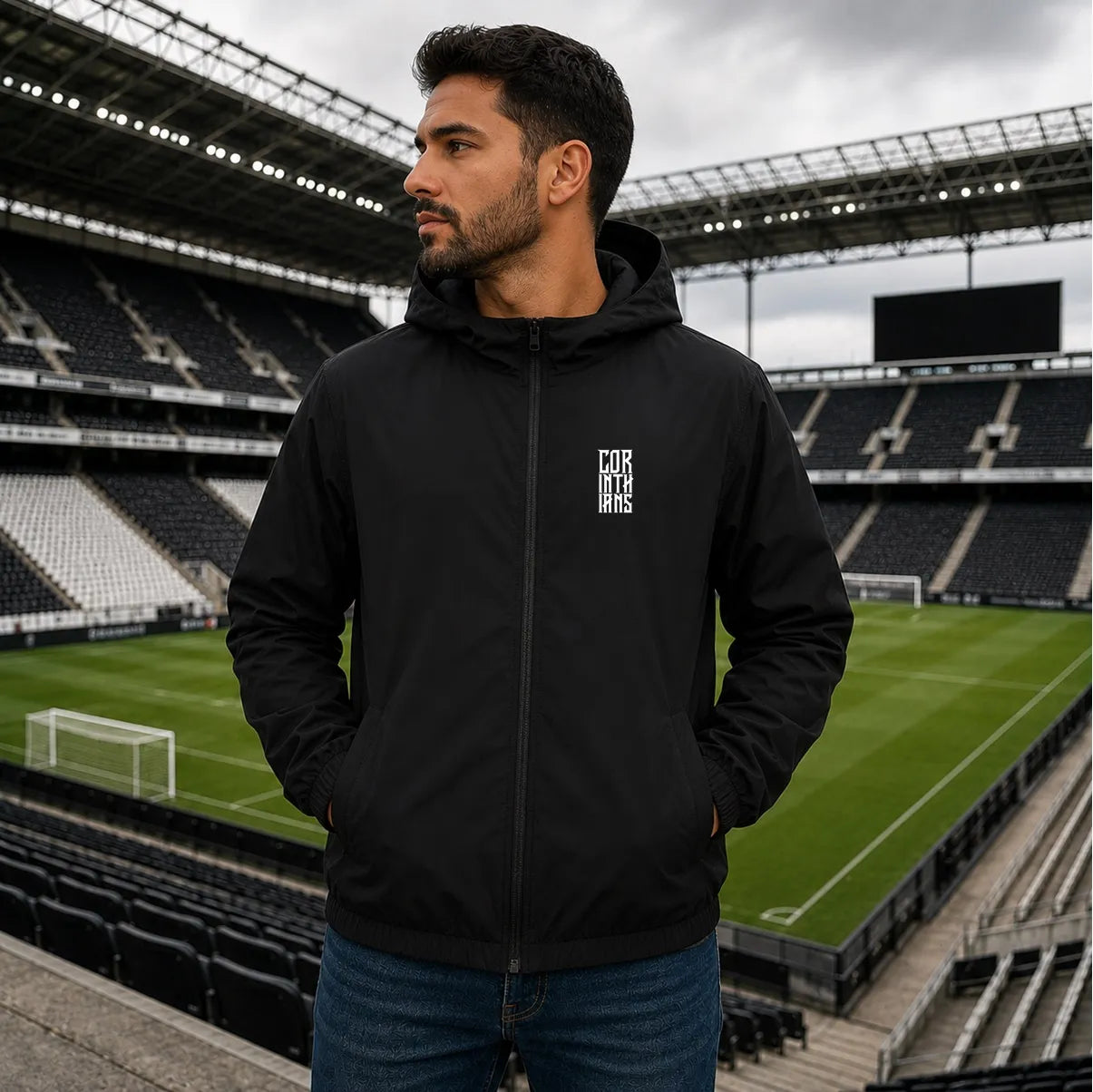 Jaqueta Corta Vento Corinthians - Edição Limitada