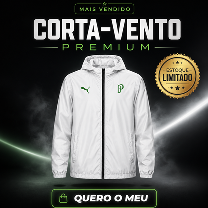 Jaqueta Corta Vento Palmeiras Retrô - Edição Limitada