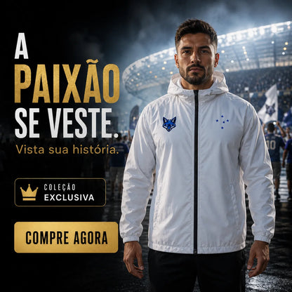 Jaqueta Corta Vento Cruzeiro - Edição Limitada